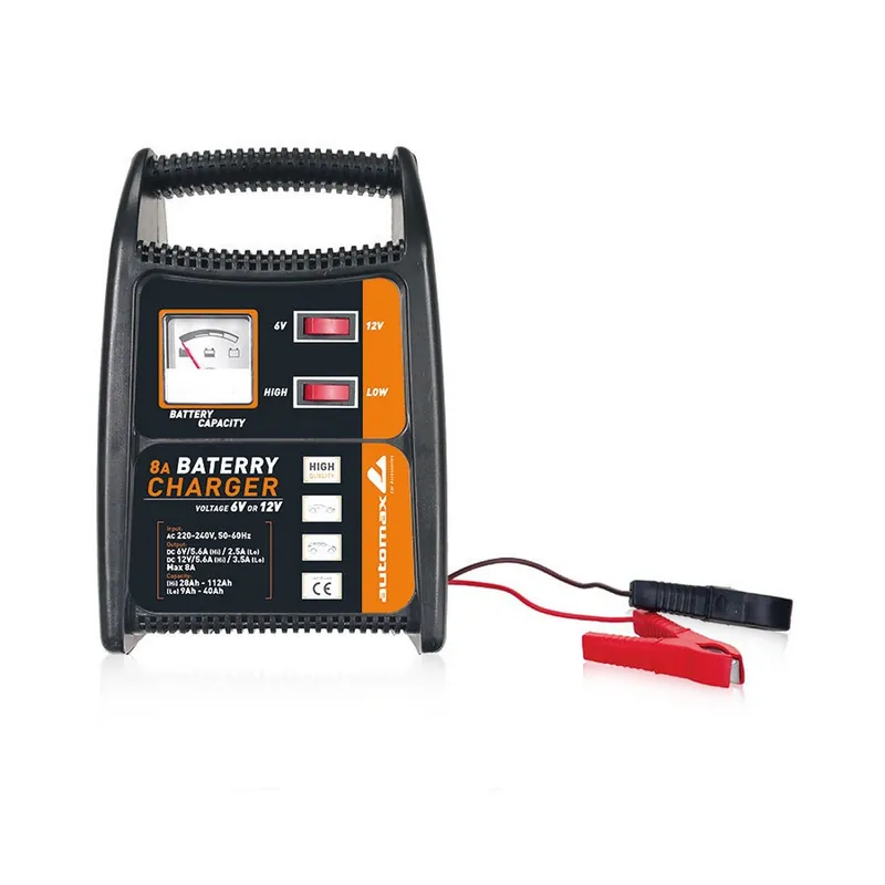Aktuální Nabíječka auto/moto baterií - 6V / 12V / 8A