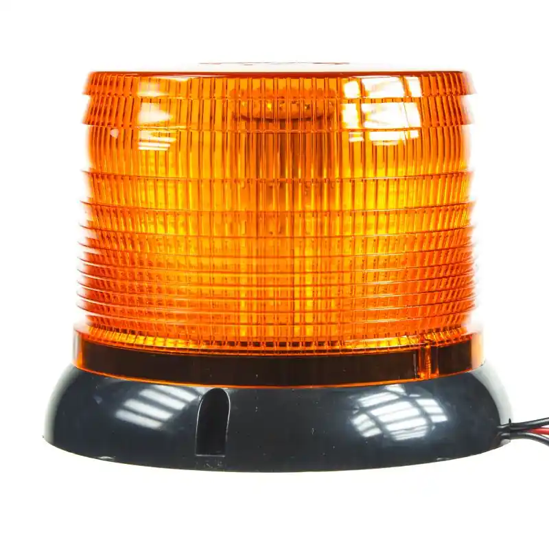 LED maják oranžový 12/24V - 40 x LED ECER pro pevnou montáž (160x125mm) Nakupujte Hned
