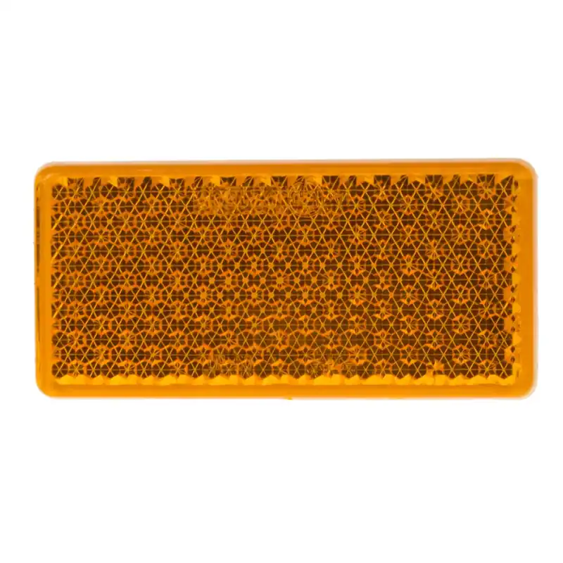 Odrazový element - oranžový 95 x 45mm / homologace Akce