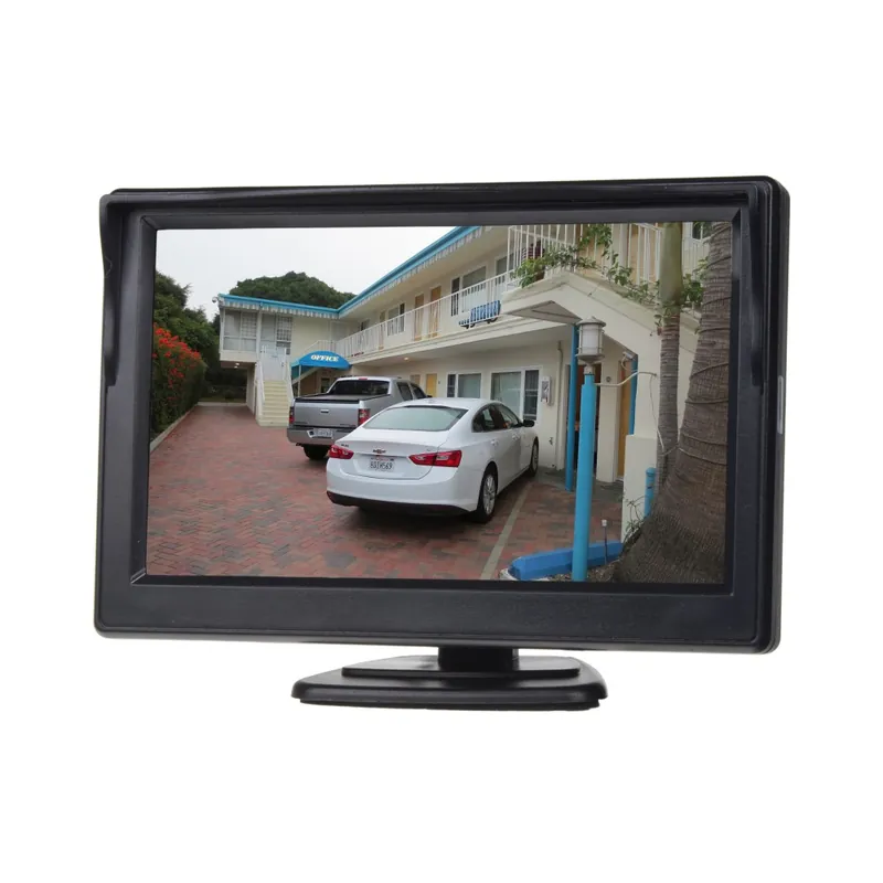 Kup Teď LCD monitor 5" - PAL/NTSC černý na palubní desku nebo HR držák