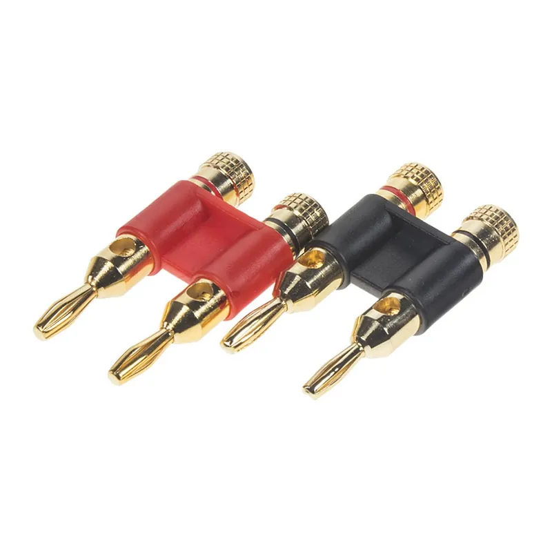 Konektory banánky - duální pro kabel do 10mm² (2ks) Horká Nabídka