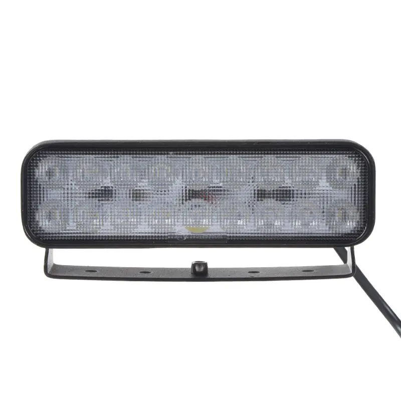 Zlevněný LED světlo na pracovní stroje - 18x3W LED rozptýlený paprsek / 10-30V (180x55x38mm)