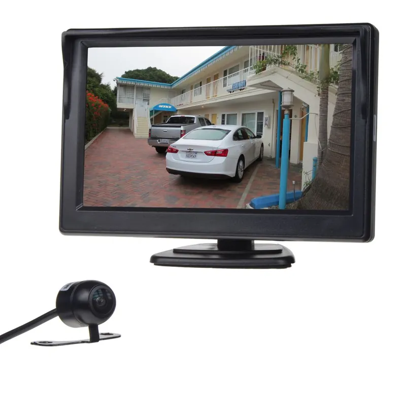 Poslední Šance Parkovací asistent s kamerou 12V - 5" LCD monitor