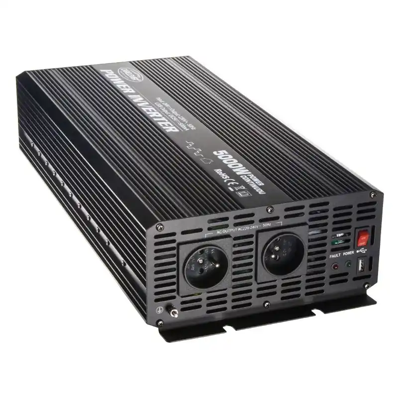 Nejprodávanější Měnič napětí 24V DC / 230V AC - 5000 W s USB