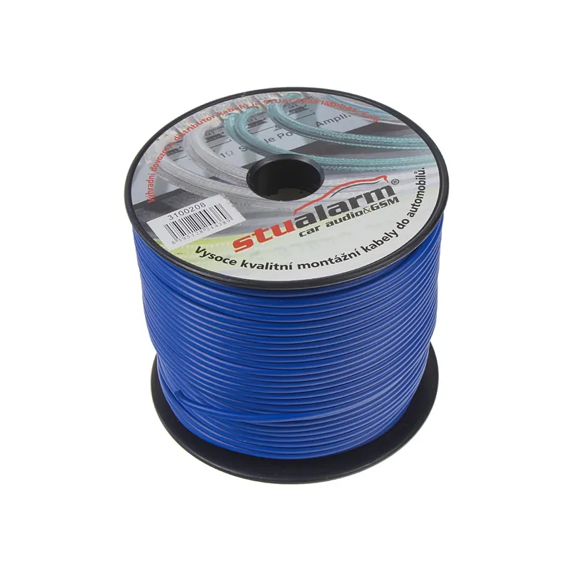 Napájecí kabel 1,5mm² - modrý (100m) Speciální Cena