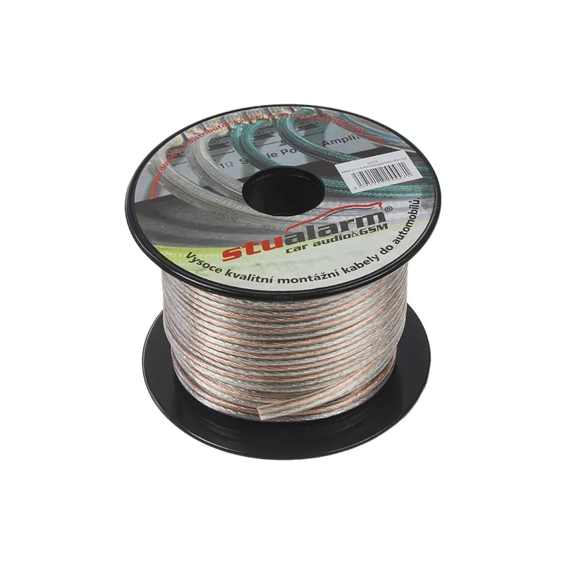 Nejlepší Volba Reproduktorový kabel - 2 x 1,50mm² transparentní (25m)