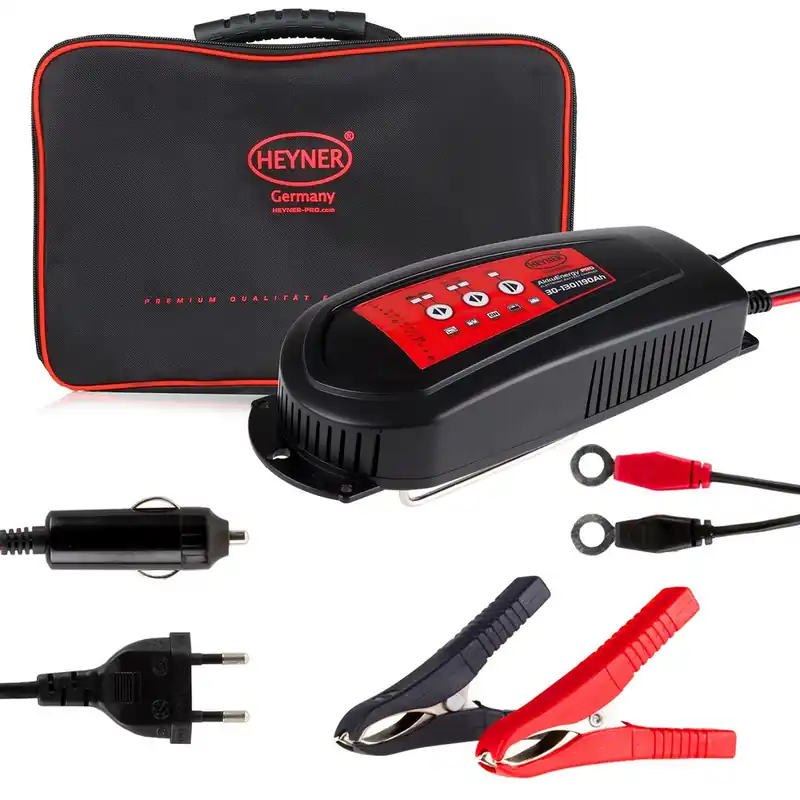 Nabíječka 12V autobaterie - 130/190Ah s funkcí udržování baterie Heyner Rychlé Dodání