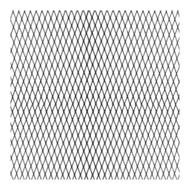 Mřížka hliníková - černá 100x25cm / velikost oka 13x4mm Dokud Zásoby Vydrží