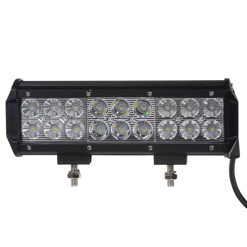 Levný LED pracovní světlo - 18 x 3W LED / 10-30V / 4860lm / ECE R10 (234x80x65mm)