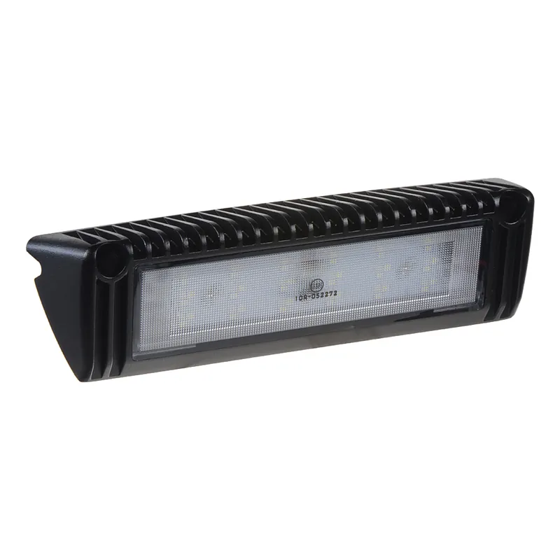 LED světlo nástěnné - 18x1W černé / 6500K / 1450lm / 10-30V / ECER (229x60x43mm) Super Cena