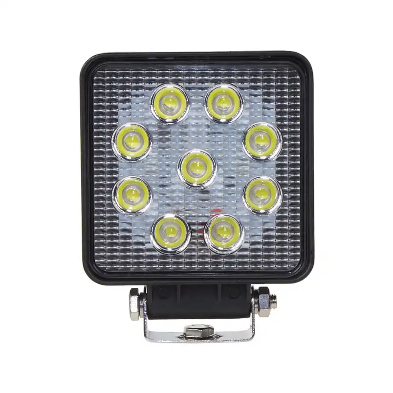 Originální LED pracovní světlo - couvací 9x3W LED / 10-30V / 2160lm / ECE R10/R23 (107x107x40mm)