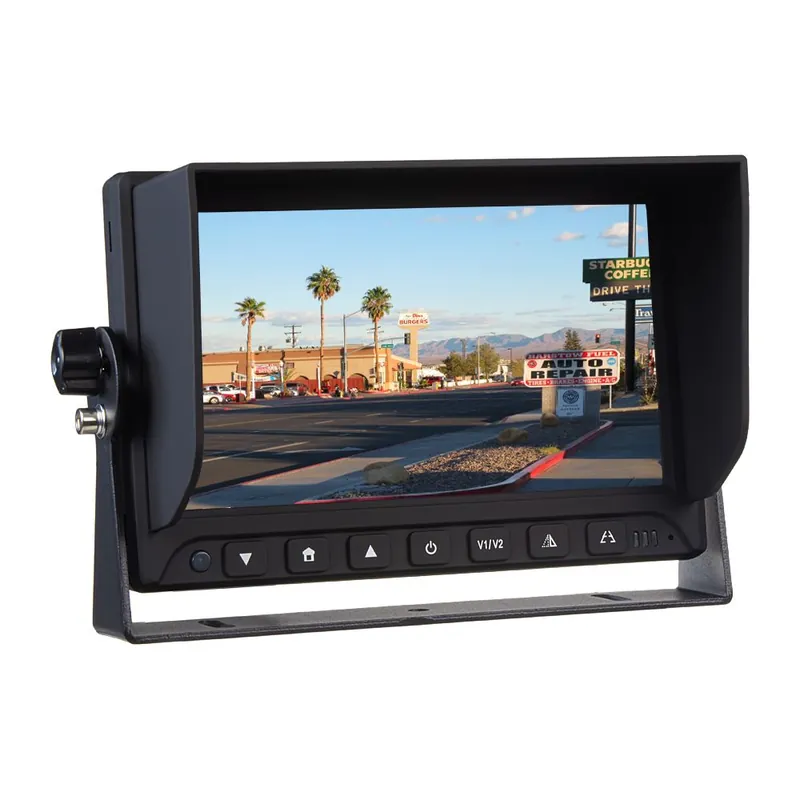 Super Cena AHD monitor 7" - PAL/NTSC (2x4-PIN vstup) 12-24V