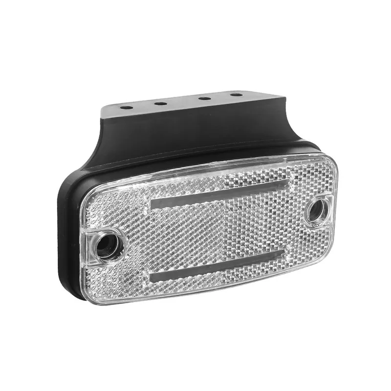 Přední obrysové světlo 12/24V - bílé 2x LED/ECE R10 (114,4x54,4x22,4mm) Akce