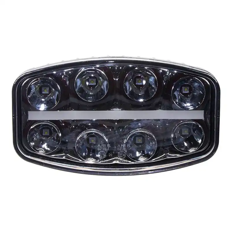 LED světlo na pracovní stroje - dálkové 8x8W / s pozičním světlem / oválné / 9-32V / ECE R7 / R10 / R112 (210x140mm) Cenový Hit