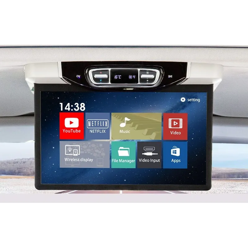 Top Prodej Stropní LCD monitor 15,6" - 12V / OS Android / HDMI / USB / pro Mercedes-Benz V260