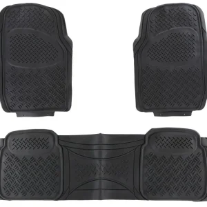 Tovární Cena Autokoberce univerzální, gumové CAR MAT UNI SET 2, komplet, 3ks - SIXTOL