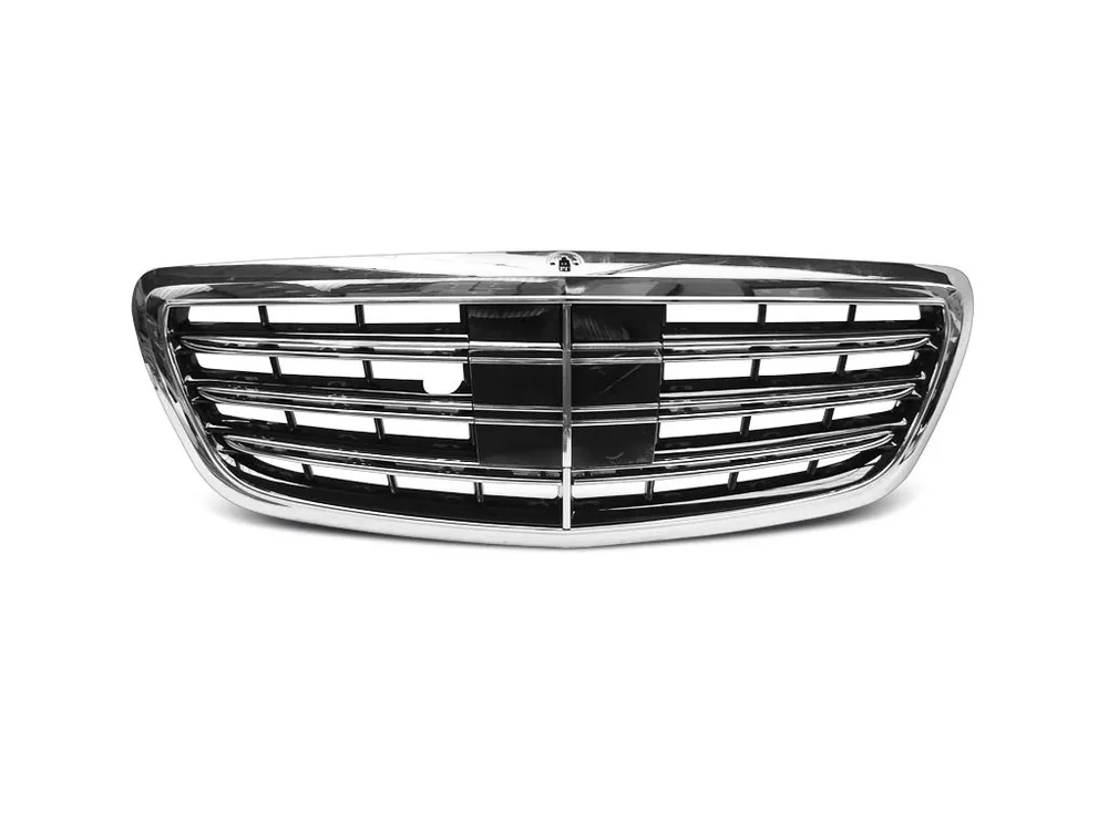 Sezónní Sleva Přední maska Mercedes W222 13-18 AMG STYLE NIGHT VIEW