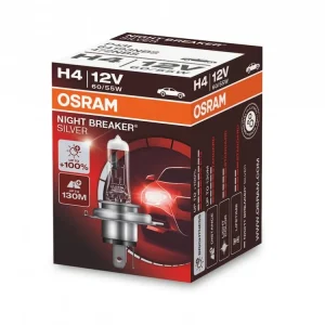 OSRAM Night breaker Silver +100% 12V H4 60-55W P43t autožárovka Akční Cena