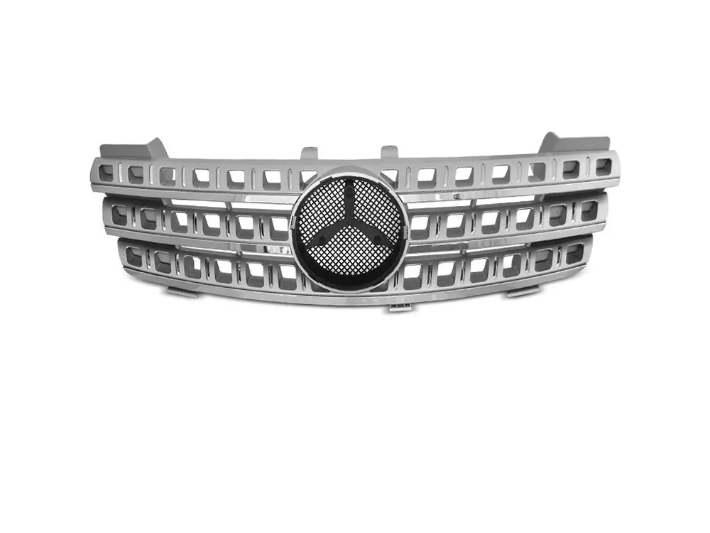 Přímo Od Výrobce Přední maska Mercedes W164 05-08 chrom stříbrná