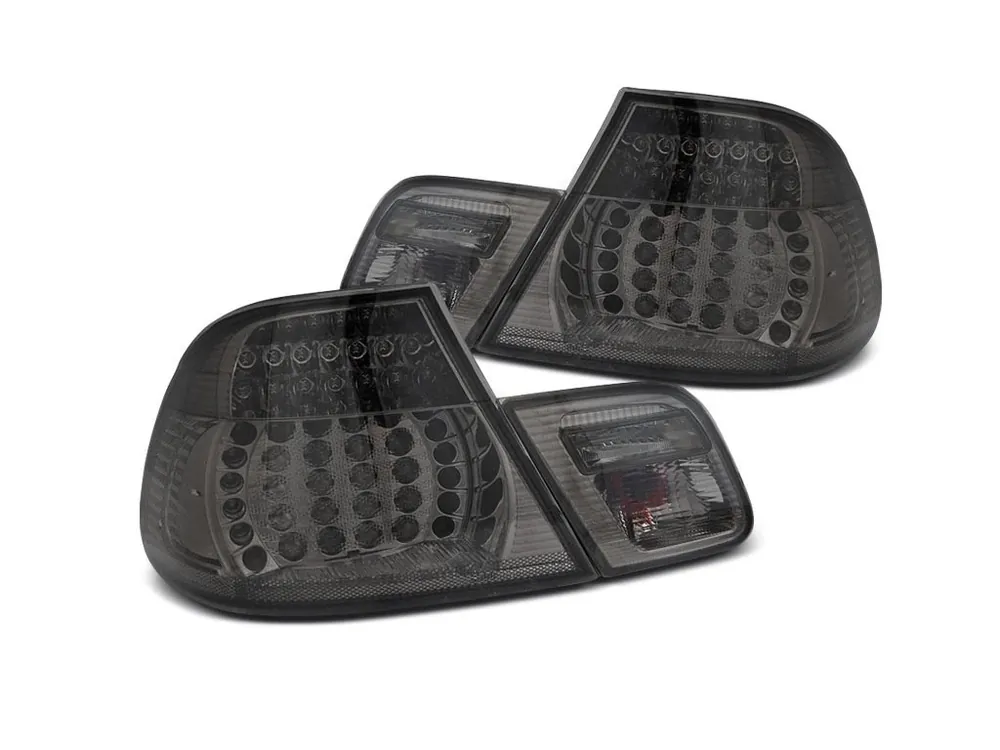 Koupit Online Zadní světla BMW E46 98-03 coupe - kouřové LED SEQ