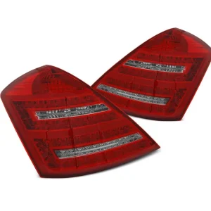 Ihned K Objednání Zadní světla Mercedes Benz W221 S-Klasse 05-09 - bílé/červené LED SEQ