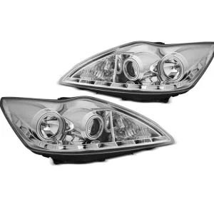 Bezpečná Platba Přední světla Ford Focus II 08-10 ANGEL EYES CCFL chrom