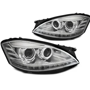 Oblíbený Přední světla Mercedes Benz W221 S-Klasse 05-09 DAYLIGHT SEQ INDICATOR chrom