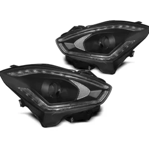 Akční Cena Přední světla Suzuki Swift VI 17+ TUBE LIGHT SEQ černá
