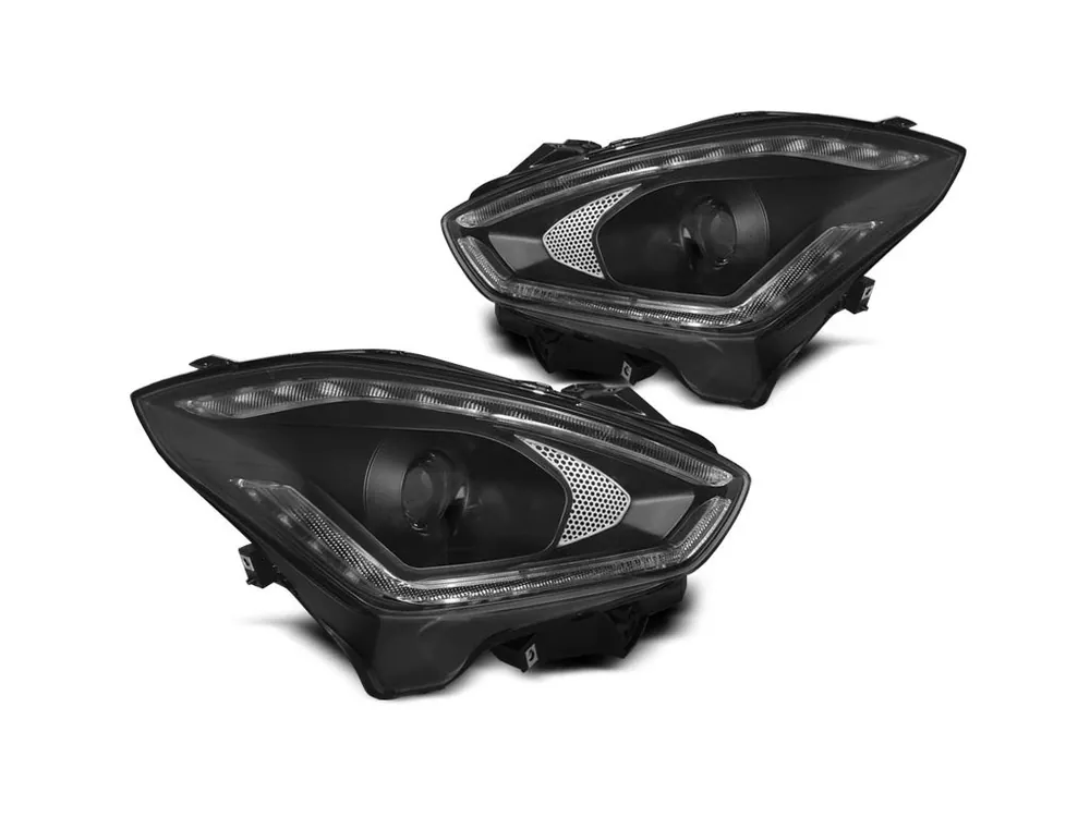 Akční Cena Přední světla Suzuki Swift VI 17+ TUBE LIGHT SEQ černá