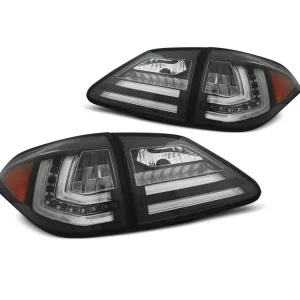 Speciální Cena Zadní světla Lexus RX III 350 09-12 černá LED SEQ
