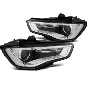 Odeslání Ihned Přední světla Audi A3 8V 12-16 - černá LED TUBE LIGHTS DRL 1