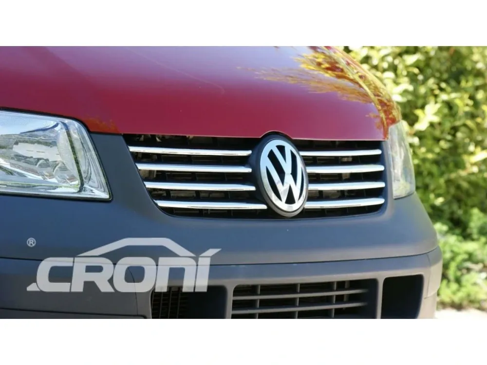 Tovární Cena Nerezové lišty masky VW T5 5dv. van 2009-2015 - nerez CRONI