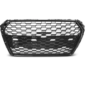 Přední maska Audi A4 B9 15-19 lesklá/černá RS4 STYLE Originální