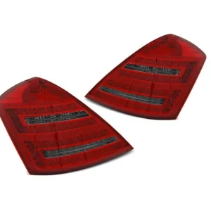 Zadní světla Mercedes Benz W221 S-Klasse 05-09 - kouřové/červené LED SEQ Ihned K Objednání