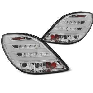 Zadní světla Peugeot 207 06-09 3/5dv htb. - chrom LED BAR Must-Have