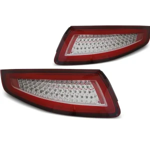 Zadní světla Porsche 911 997 04-09 - červené/bílé LED BAR SEQ Akce