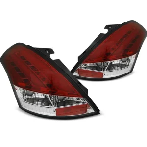 Rychlé Dodání Zadní světla Suzuki Swift V 10-17 - červené/bílé LED BAR