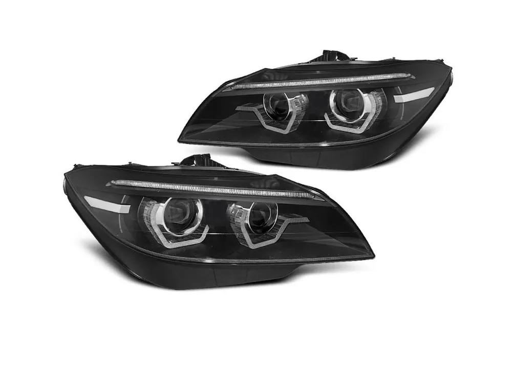 Top Prodej Přední světla BMW Z4 E89 09-13 HID DRL černá LED SEQ