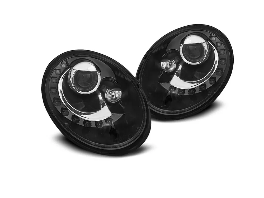 Přední světla VW Beetle 06-12 LED černá Kup Teď