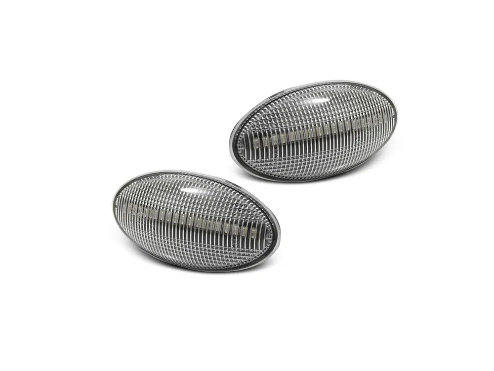Rychlé Dodání Boční blikače Suzuki Grand Vitara, Swift, SX4, Jimny / Opel Agila bílá SEQ LED