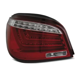 Nejprodávanější Zadní světla BMW E60 07-10 sedan - červené/bílé LED LCI