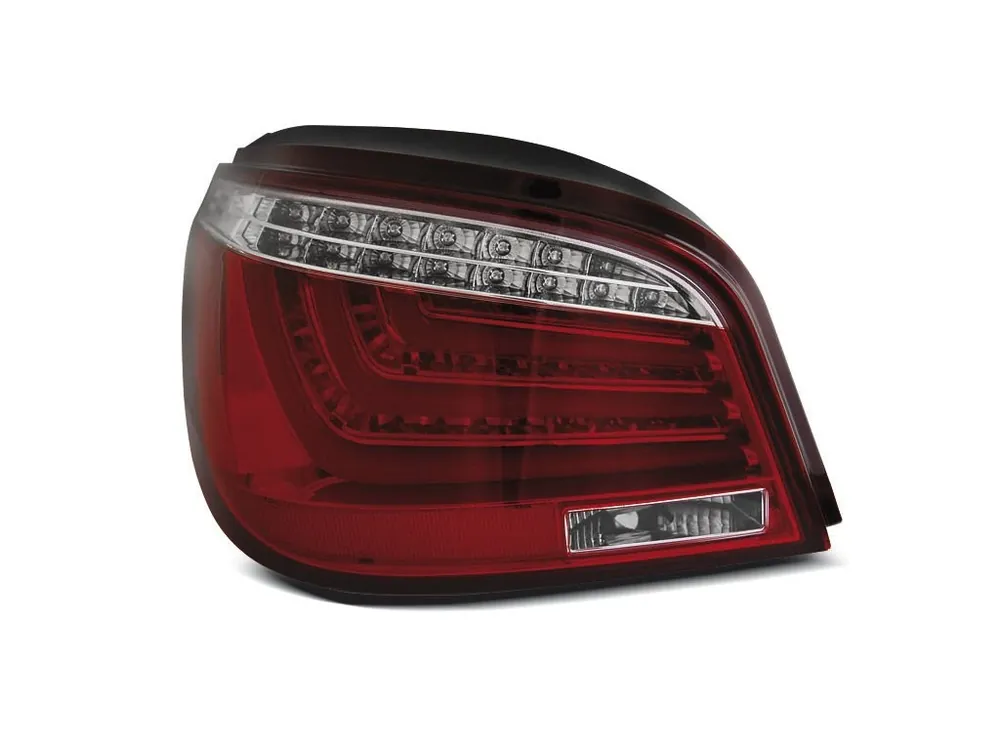 Nejprodávanější Zadní světla BMW E60 07-10 sedan - červené/bílé LED LCI