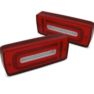 Zadní světla Mercedes Benz G W463 07-17 červené/bílé LED Značkový