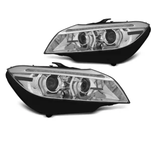 Časově Omezené Přední světla BMW Z4 E89 09-13 HID DRL chrom LED SEQ AFS