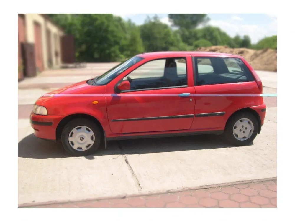 Boční ochranné lišty dveří Fiat Punto I 3D 93R htb Speciální Cena