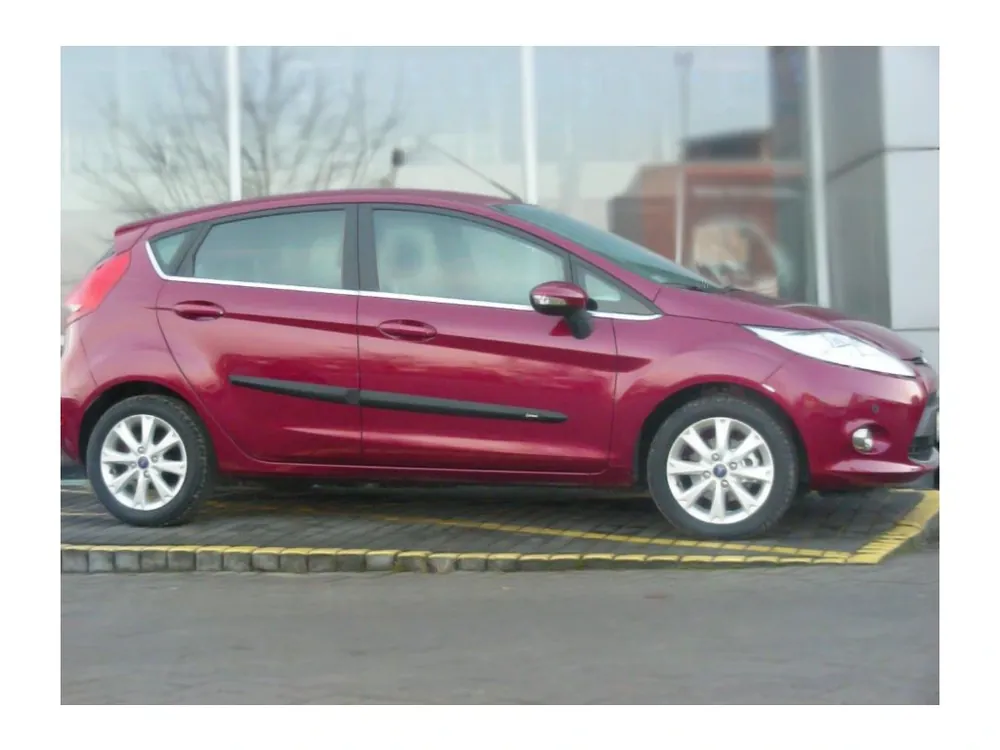 Ověřený Boční ochranné lišty dveří Ford Fiesta 5D 08R htb