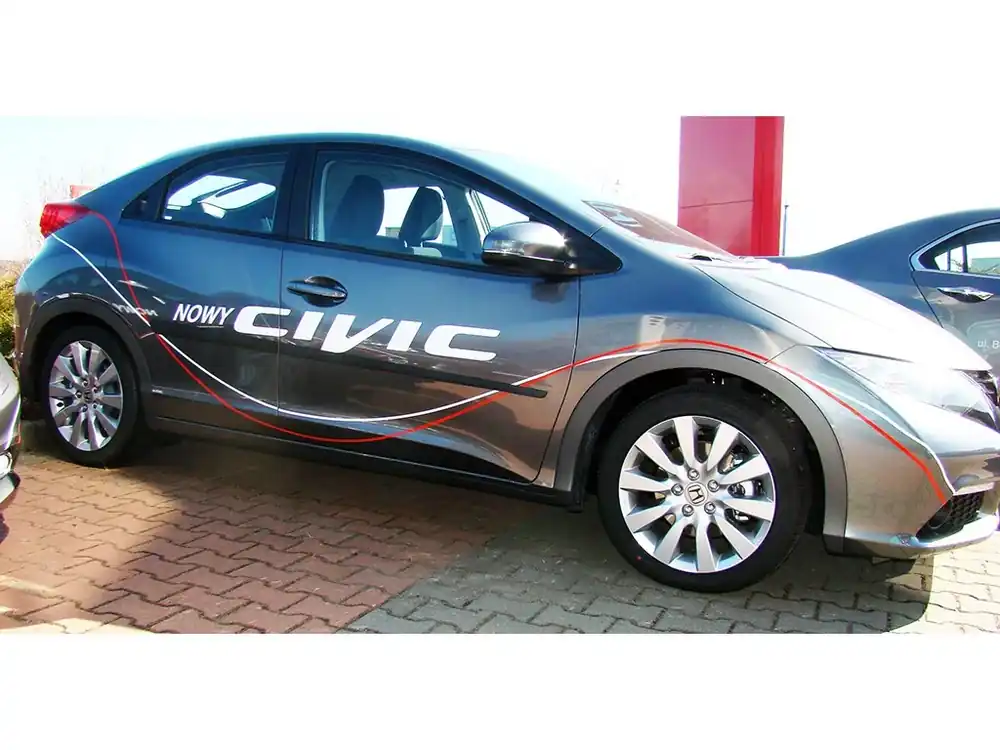 Boční ochranné lišty dveří Honda Civic 12R htb Finální Výprodej
