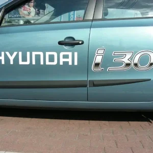 Víkendová Akce Boční ochranné lišty dveří Hyundai i30 5D 07R htb