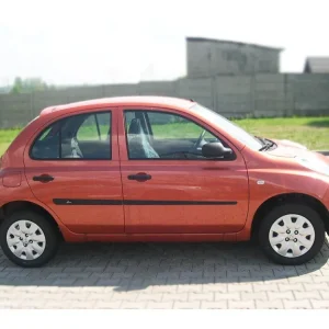 Vrácení Zdarma Boční ochranné lišty dveří Nissan Micra 5D 02R htb