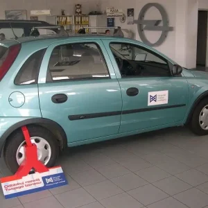 Boční ochranné lišty dveří Opel Corsa C 5D 00R htb Originální